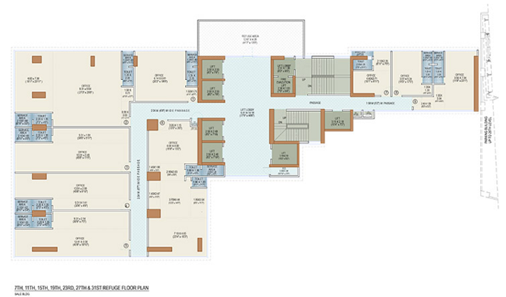 The Capital Tree Pokharan  Road 2 Thane Office Plan